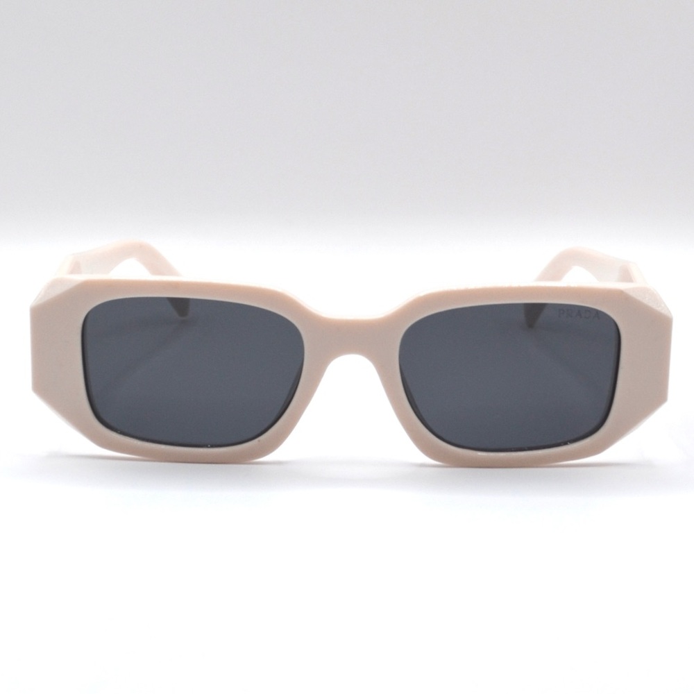 Prada Women’s Sunglasses | White Frame | Grey Lenses | Like New